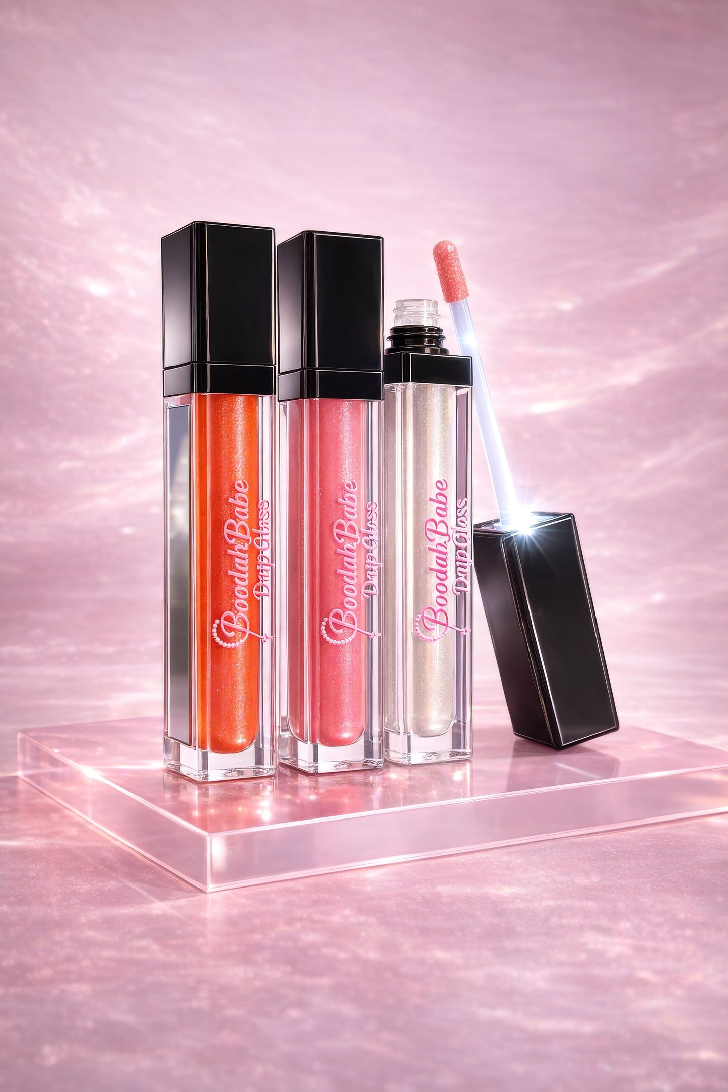 Full Shea Butter Hydrating Dripgloss Set *Includes ALL Three Shades*