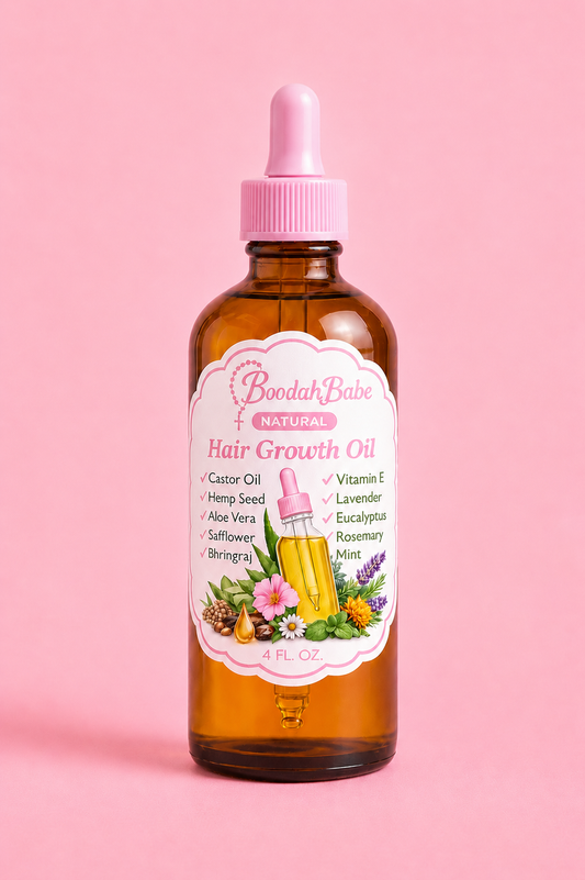 BoodahBabe Natural Hair Growth Oil